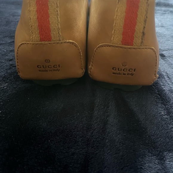 Designer Gucci beige loafer slides women’s size 9 mint condition - Picture 2 of 9